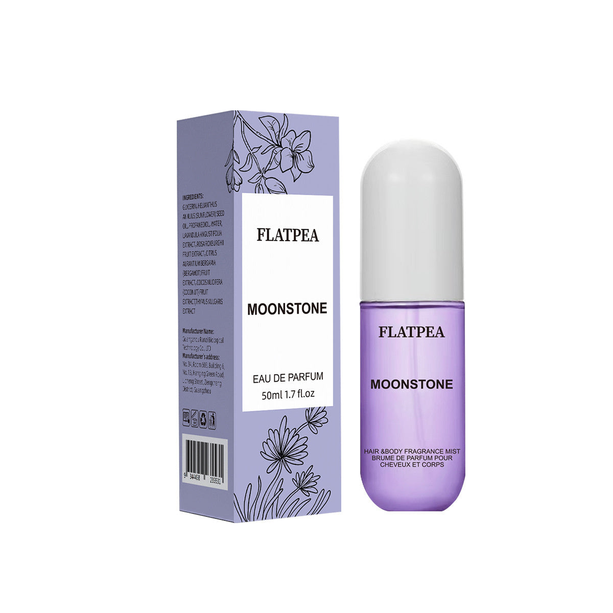Vanilla Coconut Hair Body Fragrance Spray