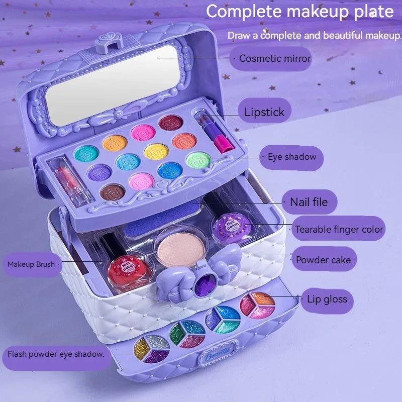 Girl Princess Cosmetic Case Makeup Kit