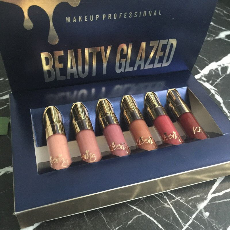 Matte Liquid Lipstick Lip Kit