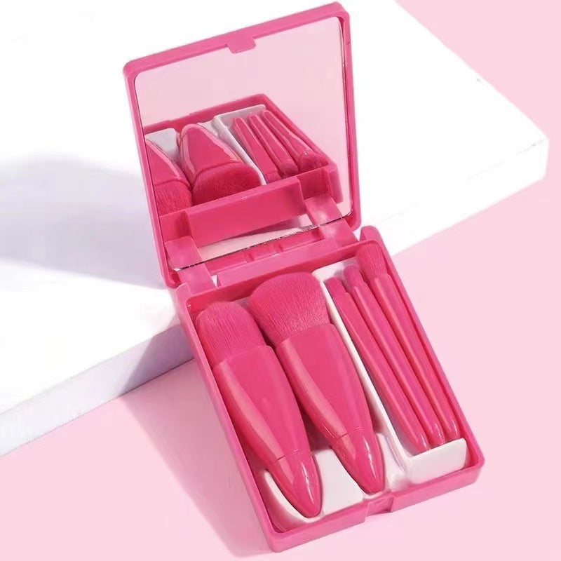 5pcs Travel Size Makeup Brushes