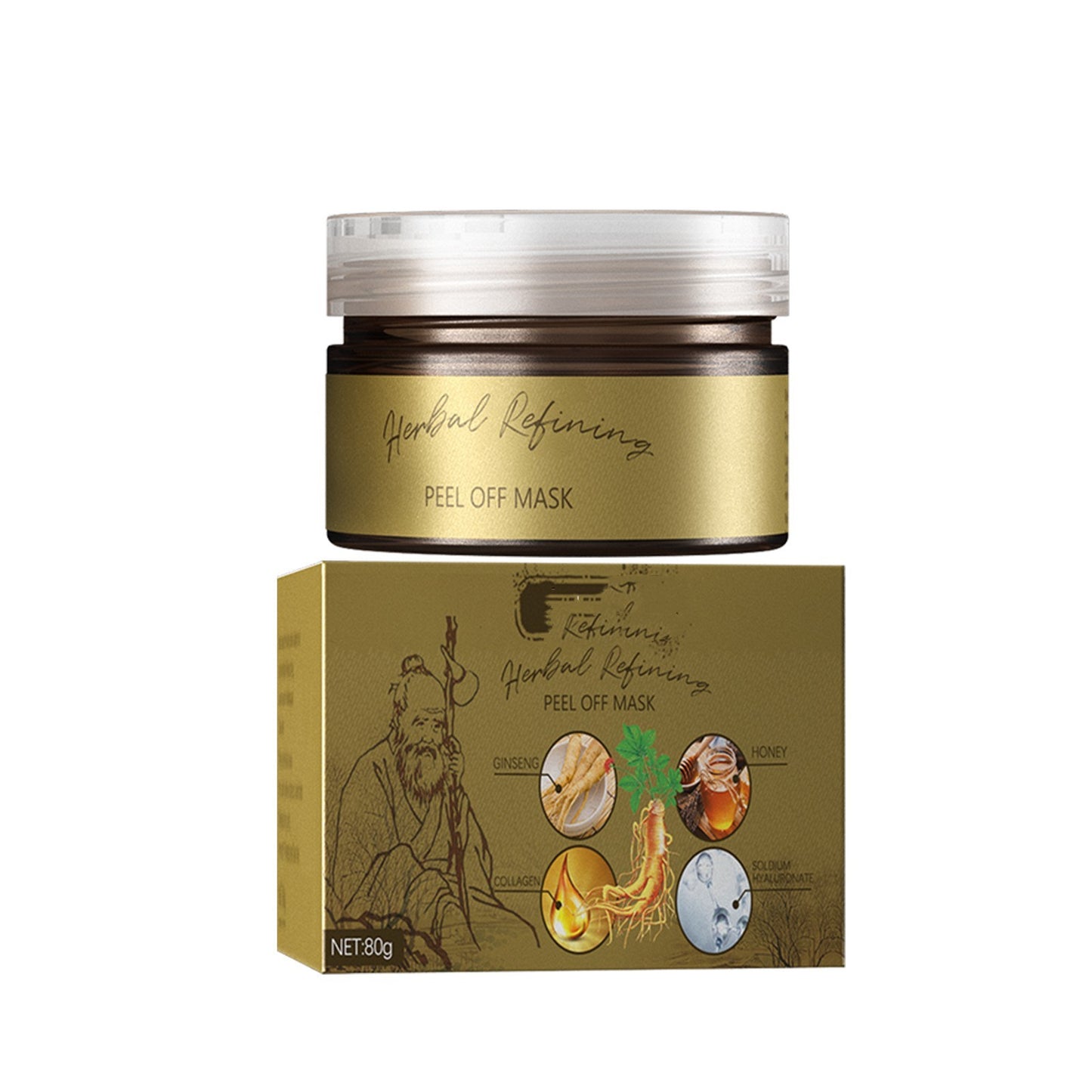 Tearing Mask Skin Cleansing Pore Acne Cleanser Cleansing Pores Shrink Hydrating Moisturizing Cleansing Skin Rejuvenation Mask