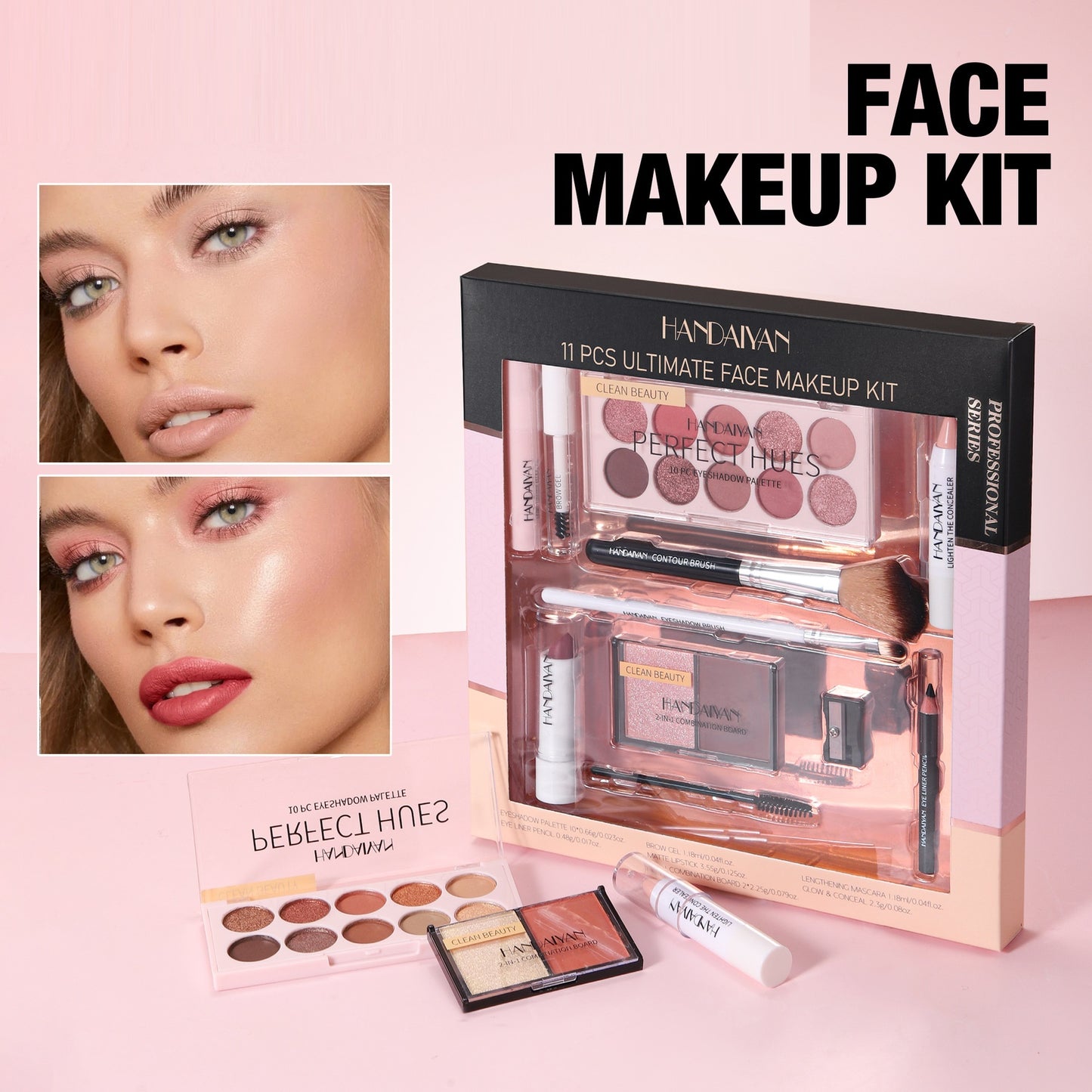 11-piece Set Of Makeup Kit