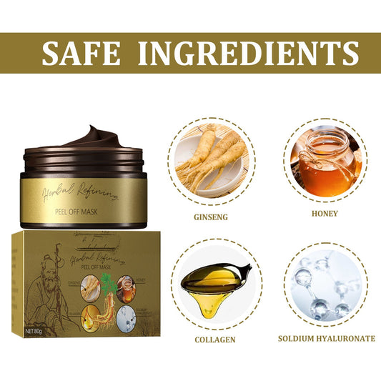 Tearing Mask Skin Cleansing Pore Acne Cleanser Cleansing Pores Shrink Hydrating Moisturizing Cleansing Skin Rejuvenation Mask