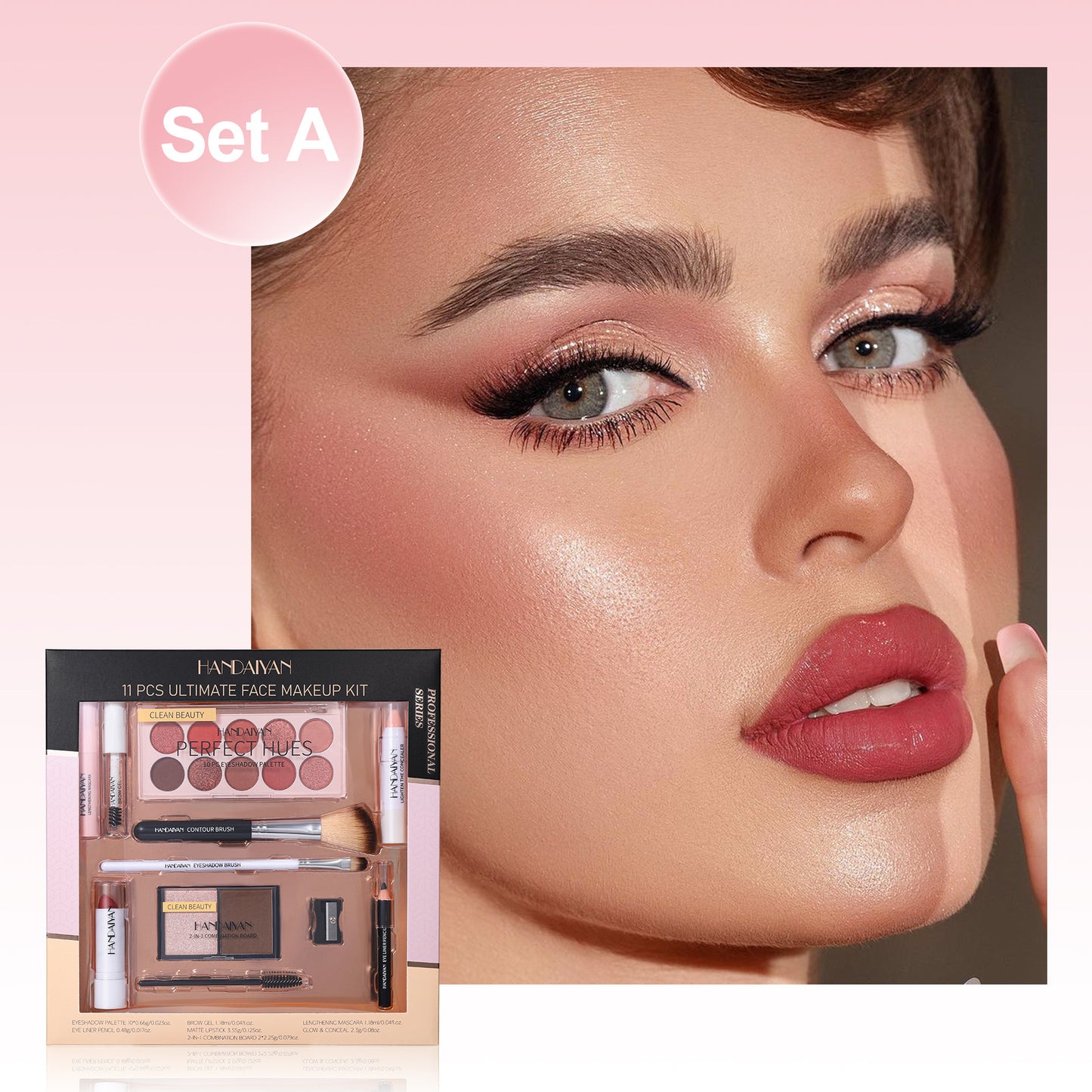 11-piece Set Of Makeup Kit